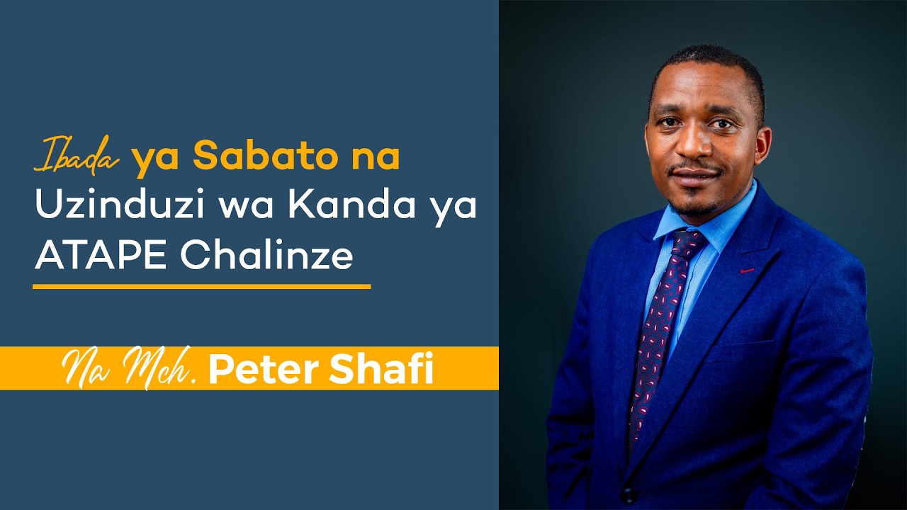 #LIVE: IBADA YA UZINDUZI WA KANDA YA ATAPE CHALINZE || 21.02.2026 || PR.PETER SHAFI