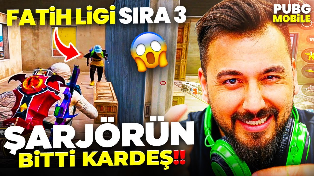 ŞARJÖRÜN BİTTİ KARDEEŞŞ!! | PUBG MOBILE