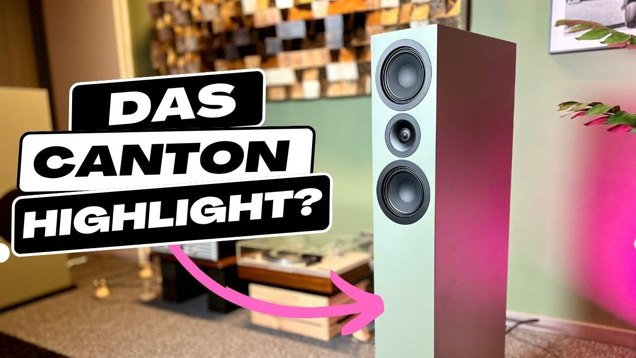 Die Canton Karat GS Edition in Dusty Green / Lautsprecher Vorstellung