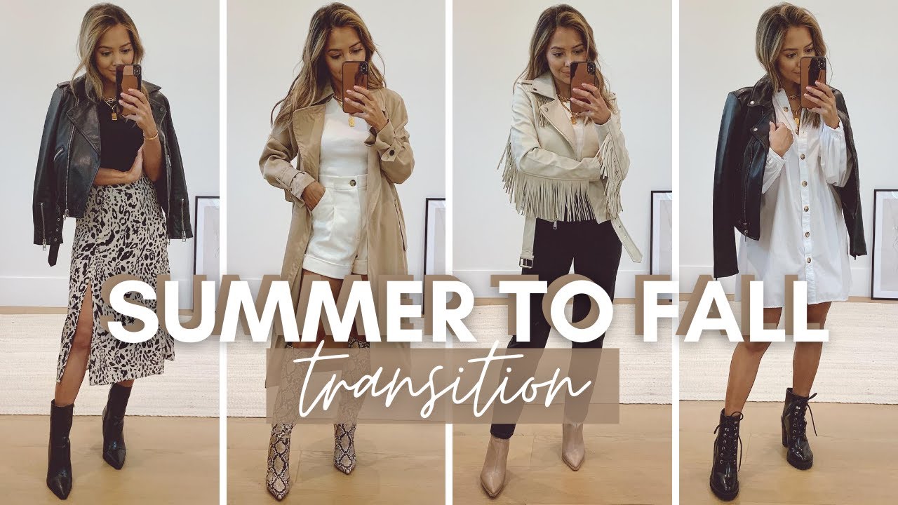 How To Transition Your Summer Pieces Into Fall
