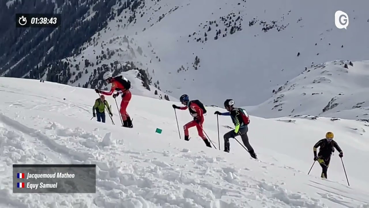 Ski alpinisme - 3ème étape de la 39e Pierra Menta - video