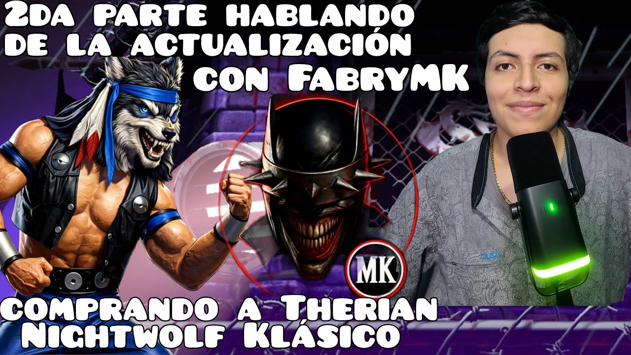 2da parte hablando de la Act. con FabryMK y comprando a NightWolf Klasico en la Kripta | Mk Mobile