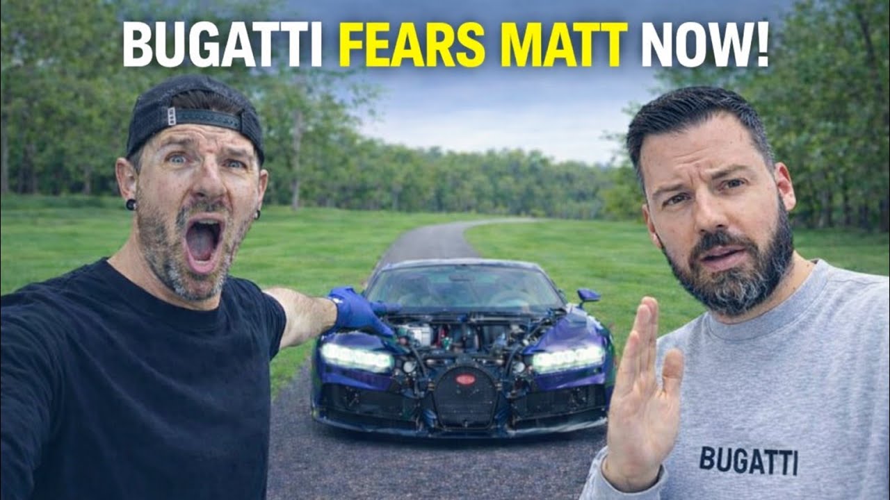 Компания Bugatti боится Мэтта Армстронга… Вот почему.
