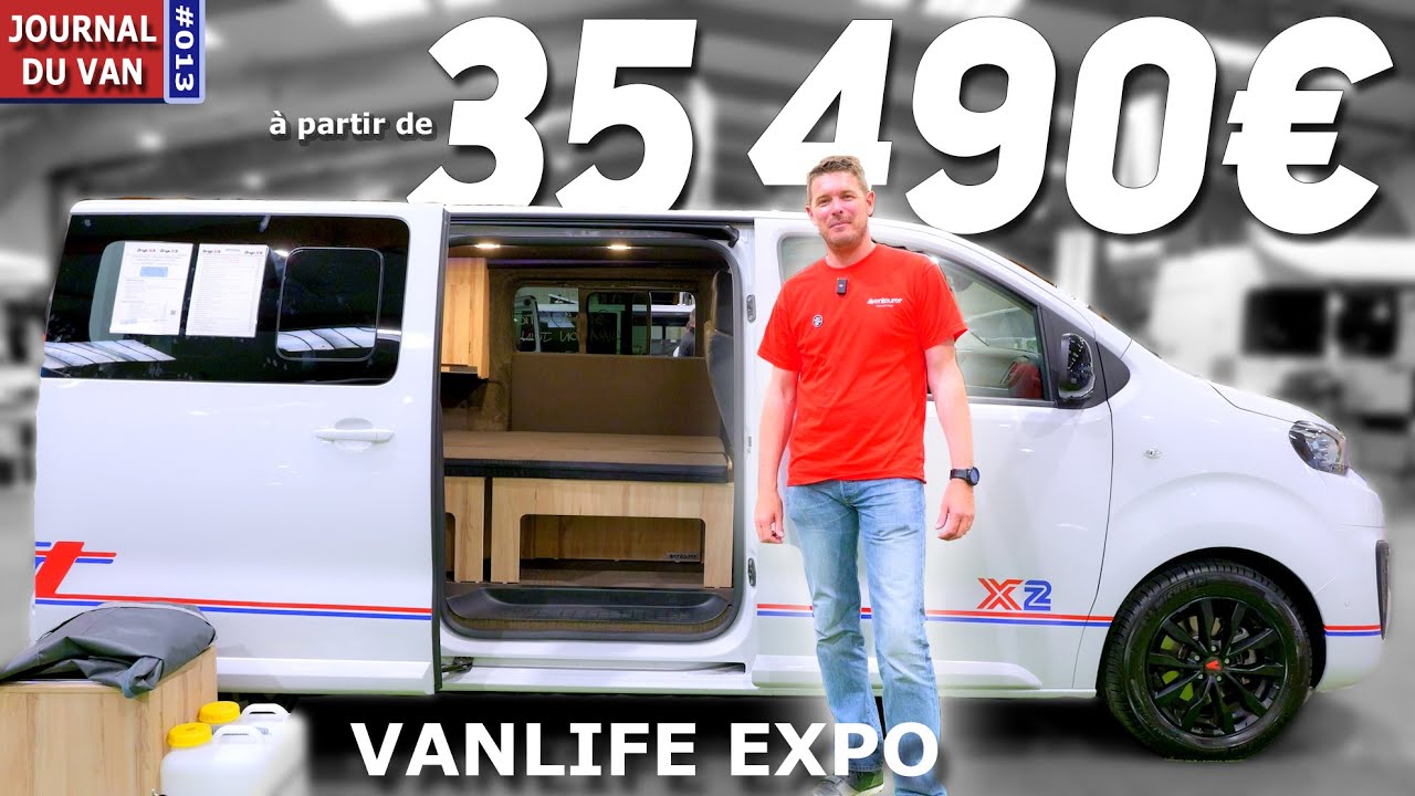 1 Van NEUF 2 places pour 35490€ VANLIFE EXPO Rennes 2024 JDV13