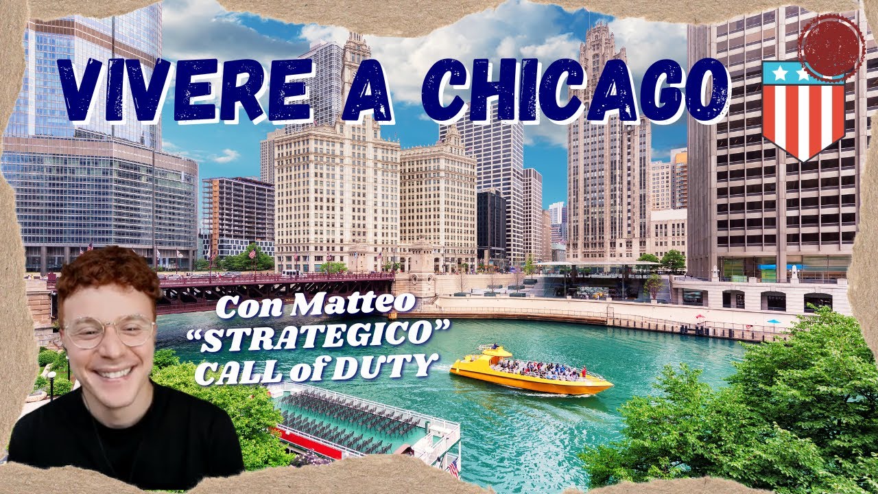 VIVERE IN AMERICA A CHICAGO 🇺🇸 | Con STRATEGICO CALL OF DUTY 