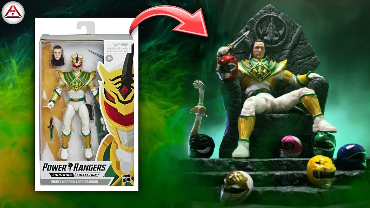 Lord Drakkon 1:12 THRONE DIORAMA. (full build) Power Rangers ⚡️⚡️⚡️