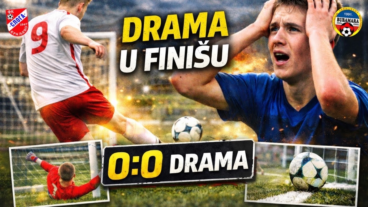 FK Sloga Kraljevo vs Bubamara '91 | Full Game Highlights | Tvrda utakmica 0:0