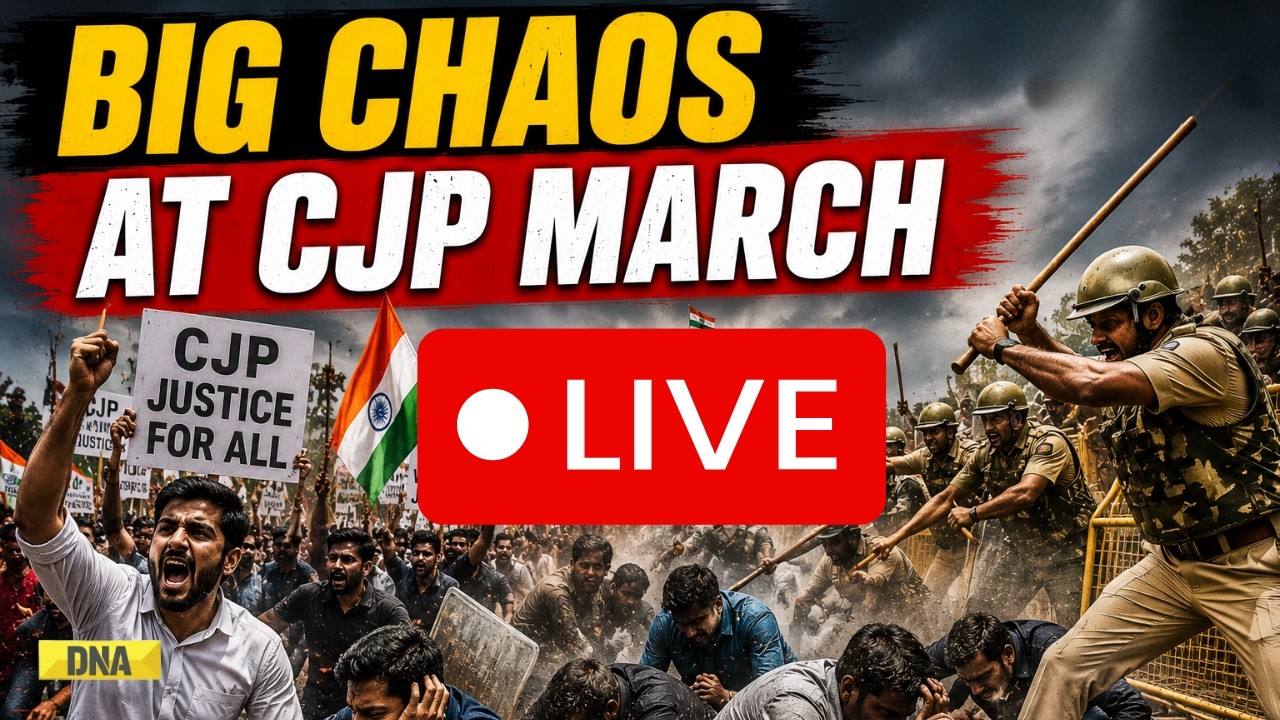 CJP Protest Live: Parliament Under Tight Security | Delhi Police Lathicharge On CJP Protestors