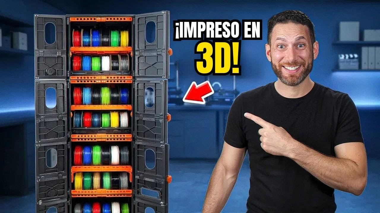 Cansado de secar filamento, mejor inventé esto