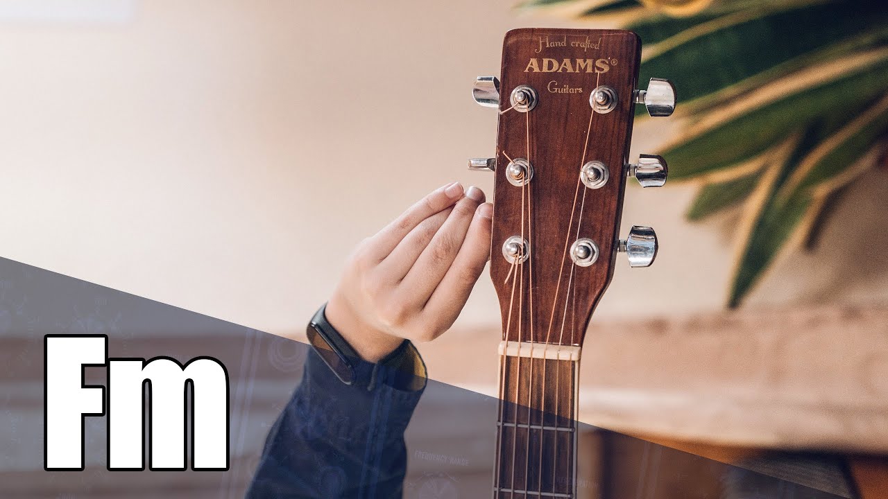 Clean Guitar Backing Track In F Minor | Tropics
