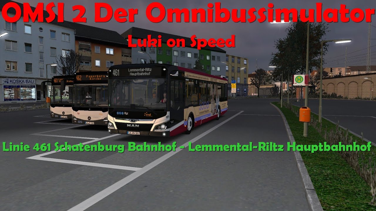 OMSI 2 Speed Video #001 [MAN New Lion's City 12C NL330] [Lemmental_Neuenbreid] 461