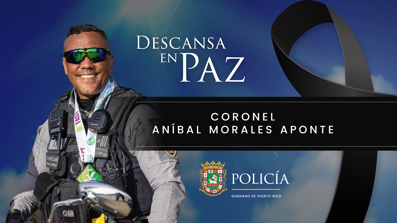 Descanse en paz, Coronel An&iacute;bal Morales Aponte. 🕊️