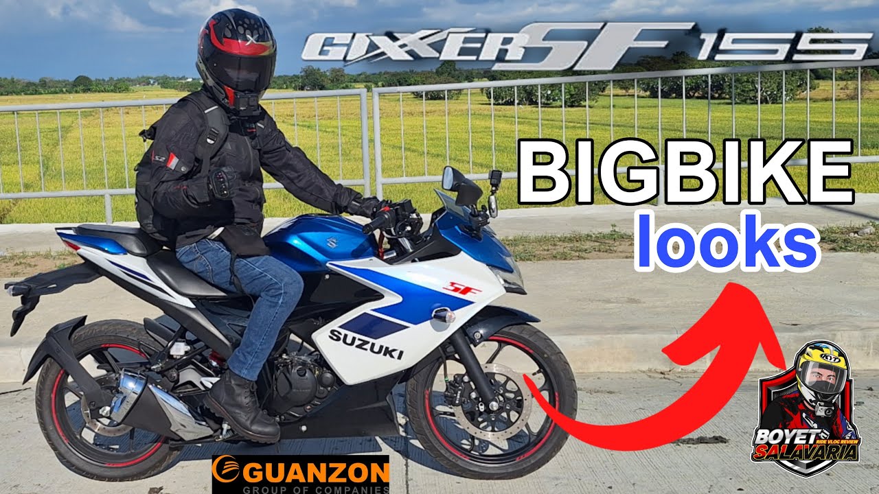 New Suzuki Gixxer SF 155  Actual Test Ride  , Sulit sa Presyo .at Maporma BigBike looks