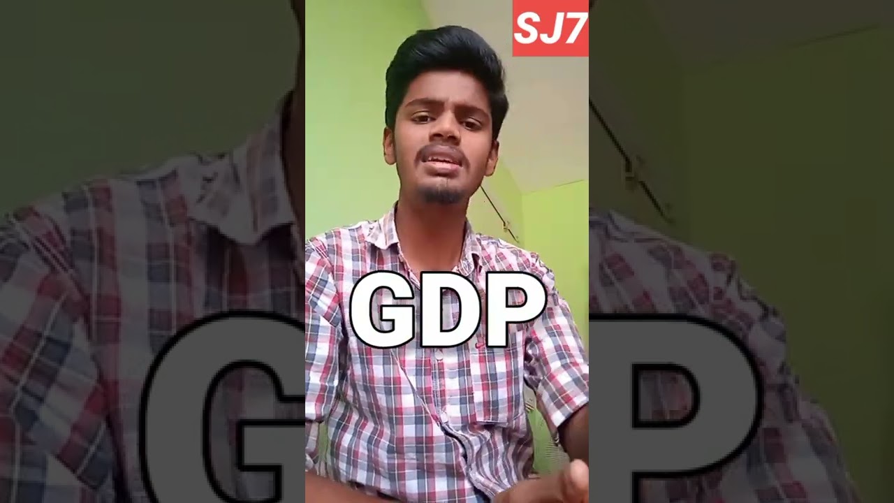 what is GDP? || SJ7 || Tamil ||