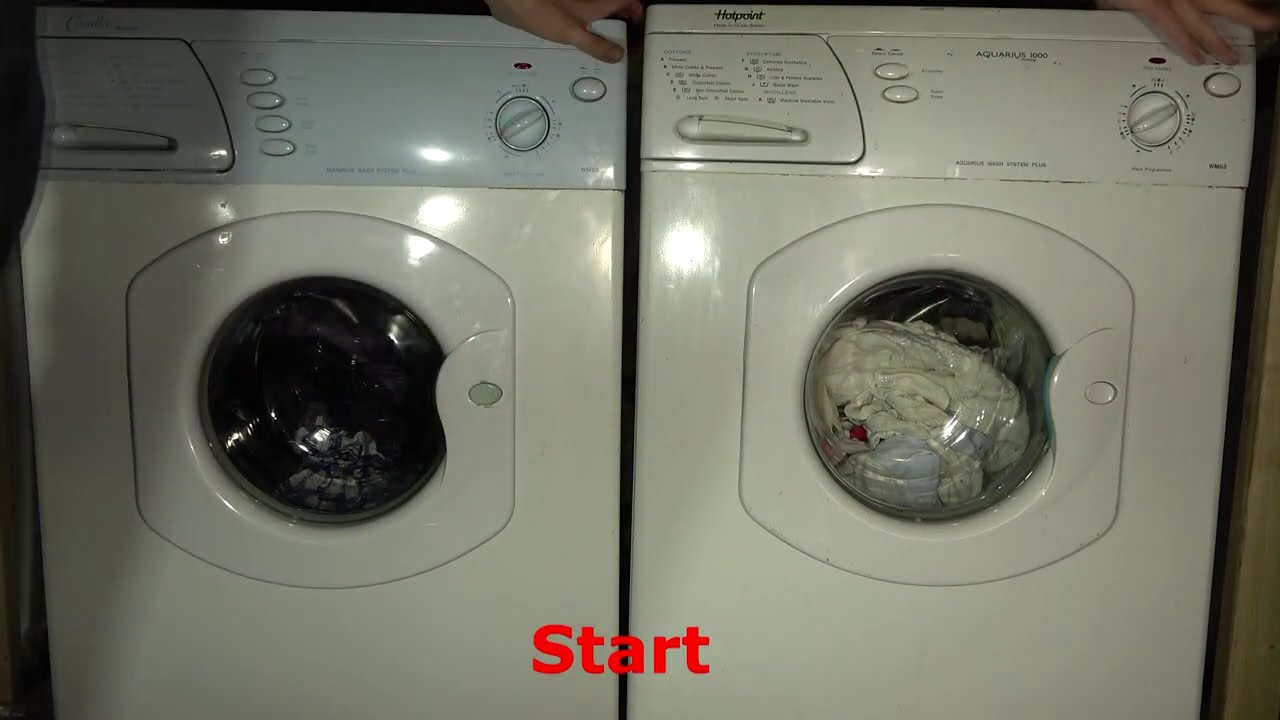 Spin Race No.259 : Hotpoint WM63 vs WM62