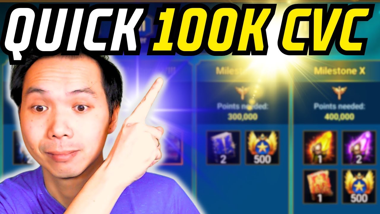WIN YOUR NEXT PR CVC WITH EASY 100K+ CVC POINTS! | RAID: SHADOW LEGENDS