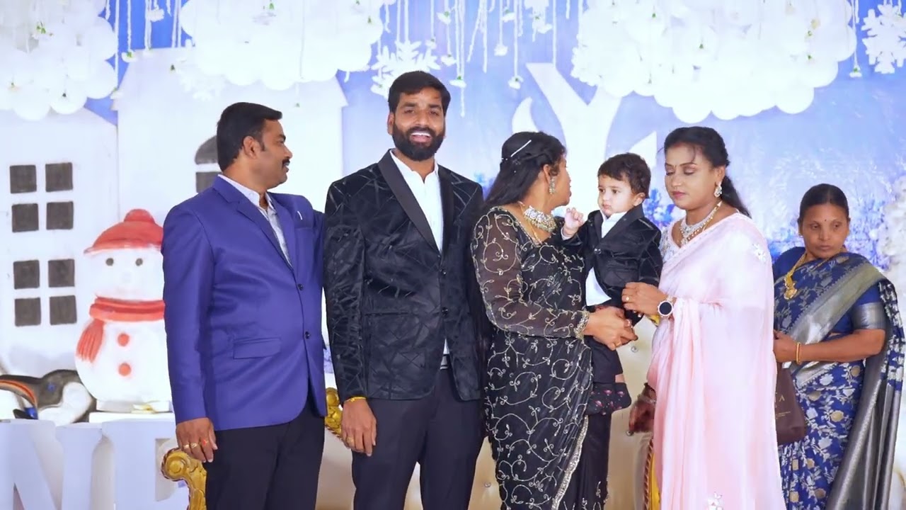 Ikshitreddy 1st birthday