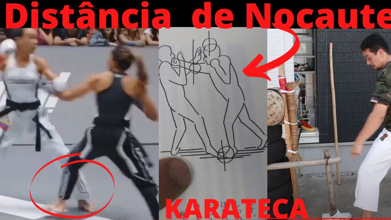 Distância  de Nocaute DIRETO DO KARATE(GYAKUZUKI-PARTE02)