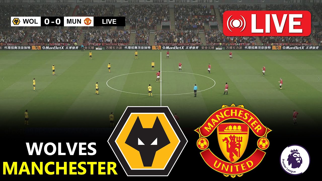 Wolves vs Manchester United | English Premier League 2025/26 | Epl Live | PES 21 Simulation