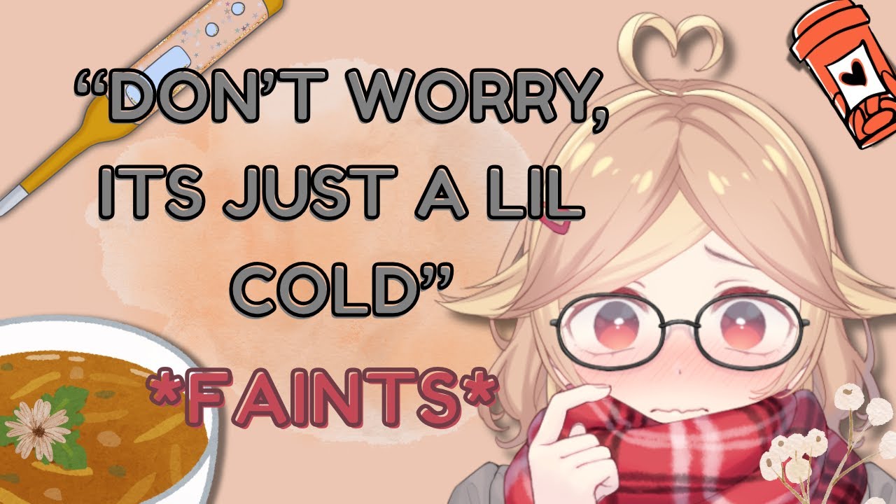 [A4A] Taking Care Of Your Stubborn Sick Roommate (F4A) (F4M) (sniffles) (reverse comfort) (giggles)