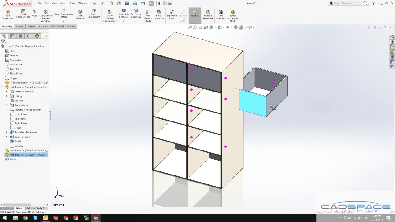 SolidWorks 2017 - Magnetic Mates