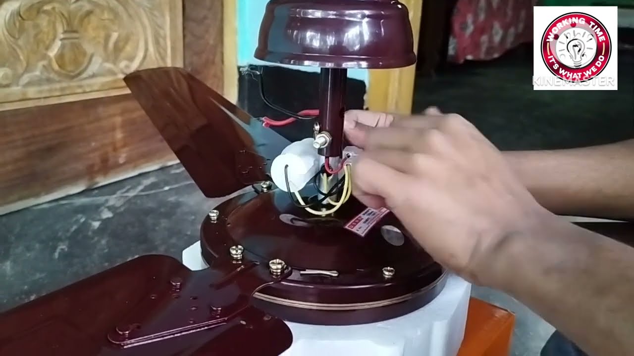 Celling Fan Fitting and Connections@workingtime