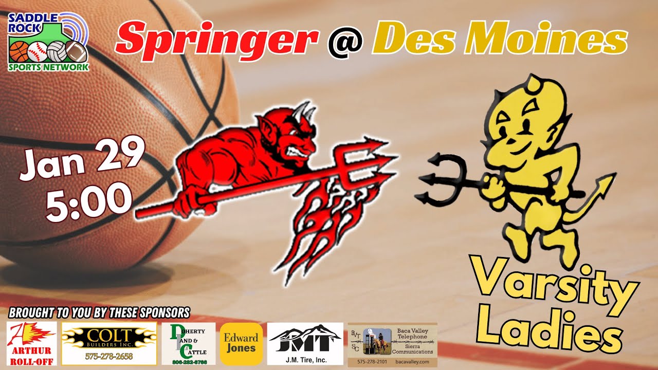 Springer @ Des Moines - Varsity Ladies - Jan 29, 2026