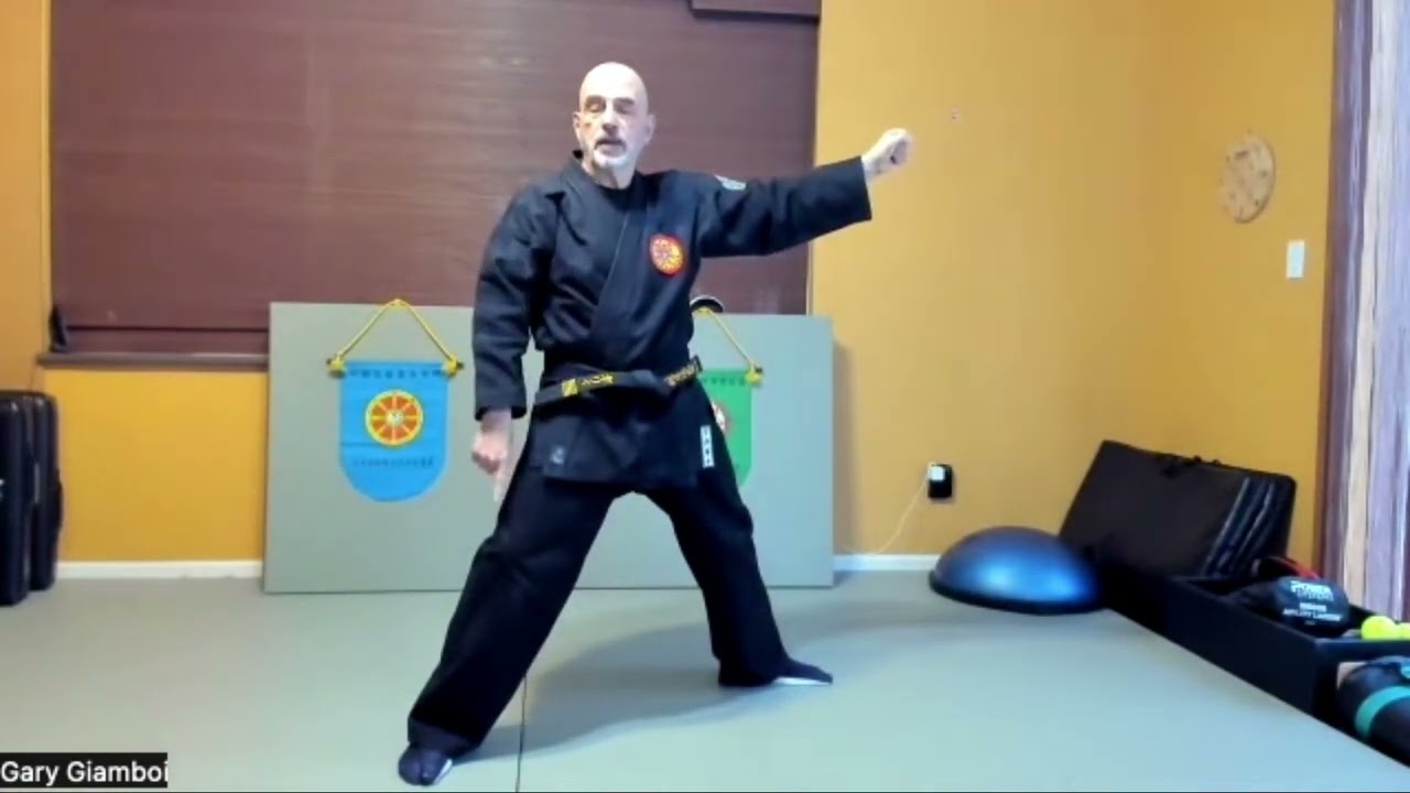 Genbukan Jodan Uke Belt Knot Shake