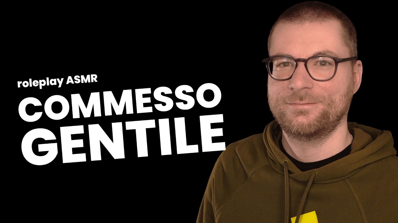 🍿 COMMESSO GENTILE TI CONSIGLIA PER UN REGALO • Roleplay ASMR ITA