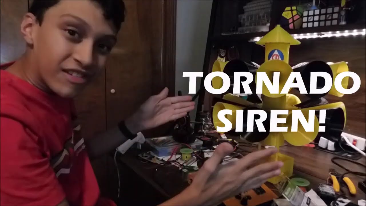 Showcasing and Testing My Mini 2T22 Tornado Siren!