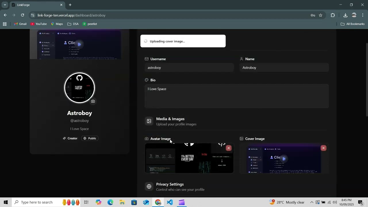Linkforge - One Platform for all your links