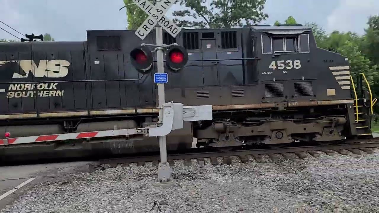 Catching that northbound train!