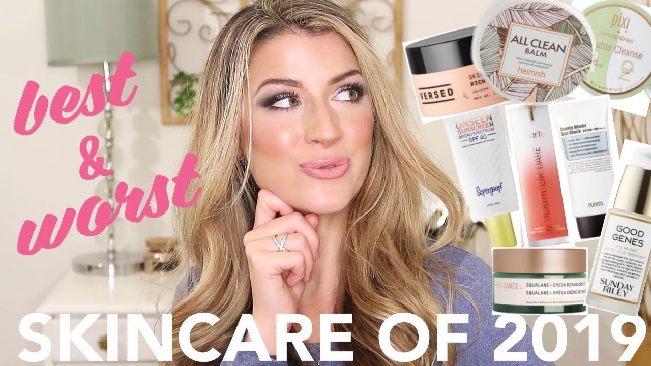 BEST AND WORST SKINCARE OF 2019 | DRY SKIN, ANTI AGING, SPF, MOISTURIZER, CLEANSING BALMS, SERUMS,