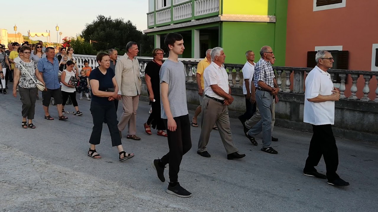 Bibinje  Tjelovo procesija sa Presvetim Oltarskim Sakramentom
