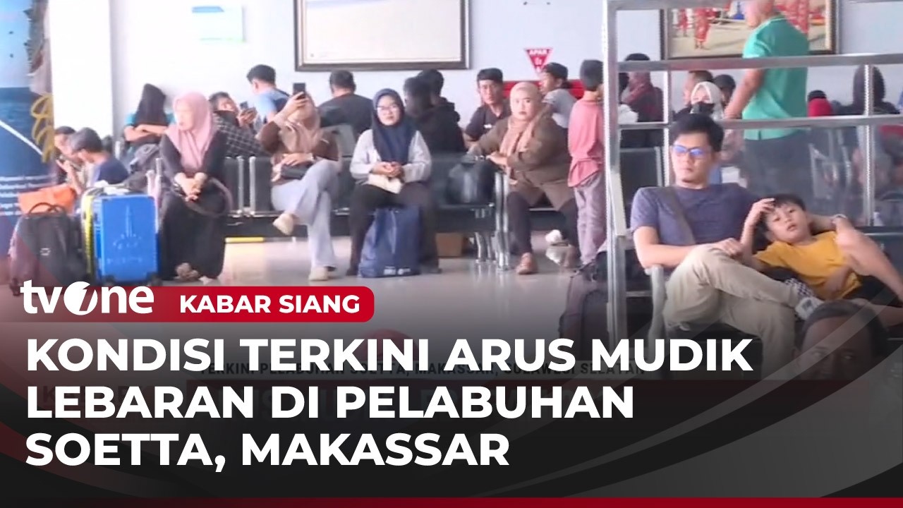 Pantauan Aktivitas Pemudik di Pelabuhan Soekarno Hatta | Kabar Siang