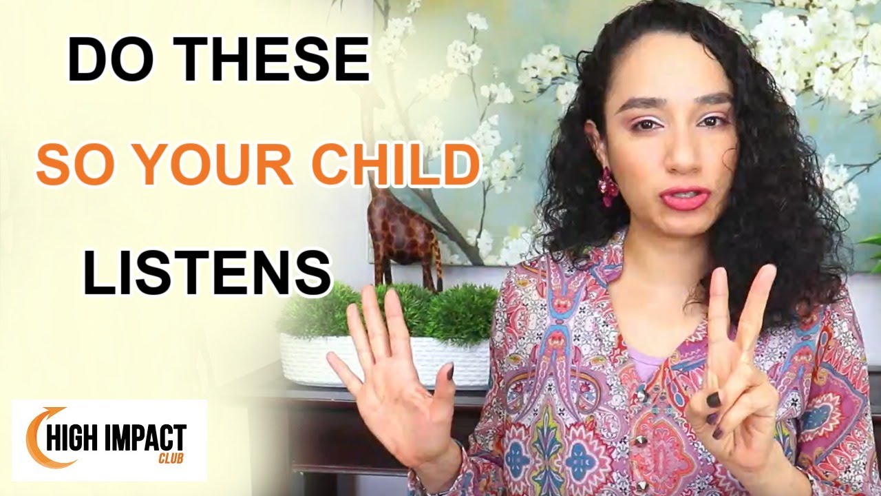 Your children won't listen until you do these 2 things. #gentleparenting