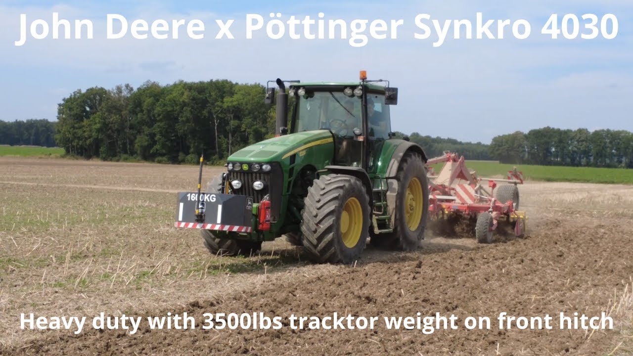 John Deere 8230 x Pöttinger Synkro 4030 Heavy duty