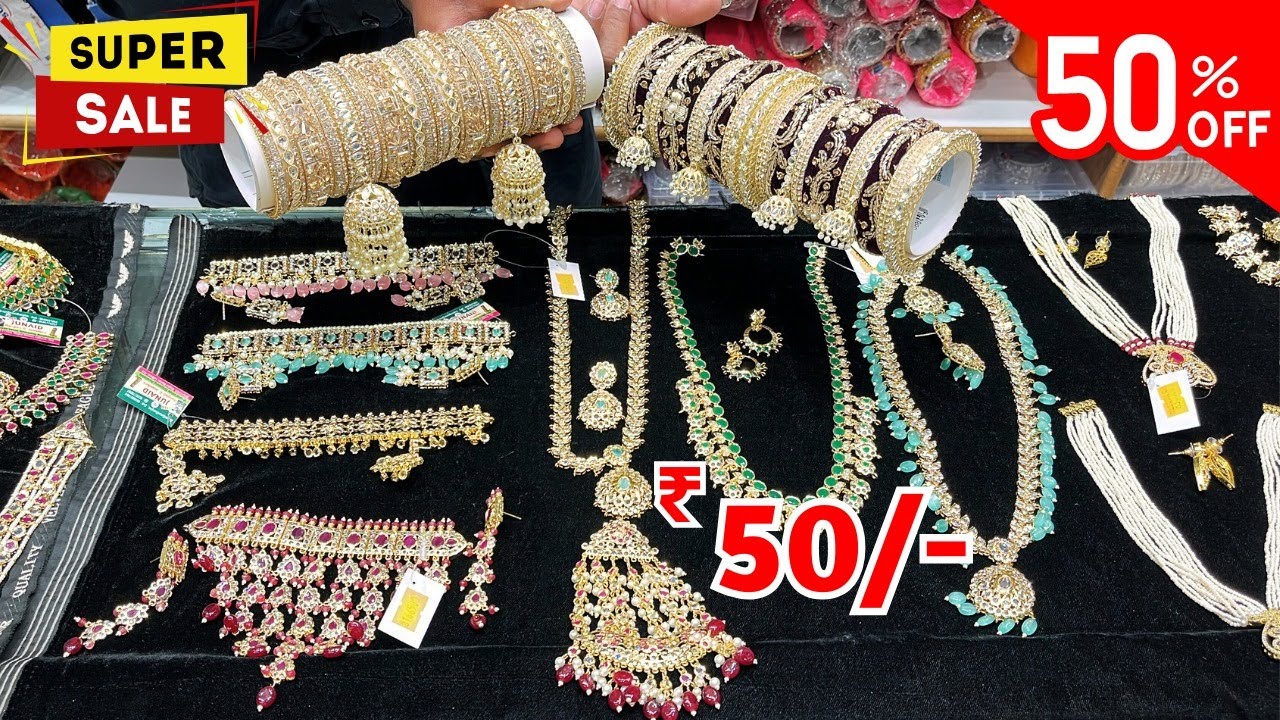 Charminar Laad Bazar Bridal Shopping | Pakistani Sets & CZ Jewellery | Designer Bangles Nikah Namah