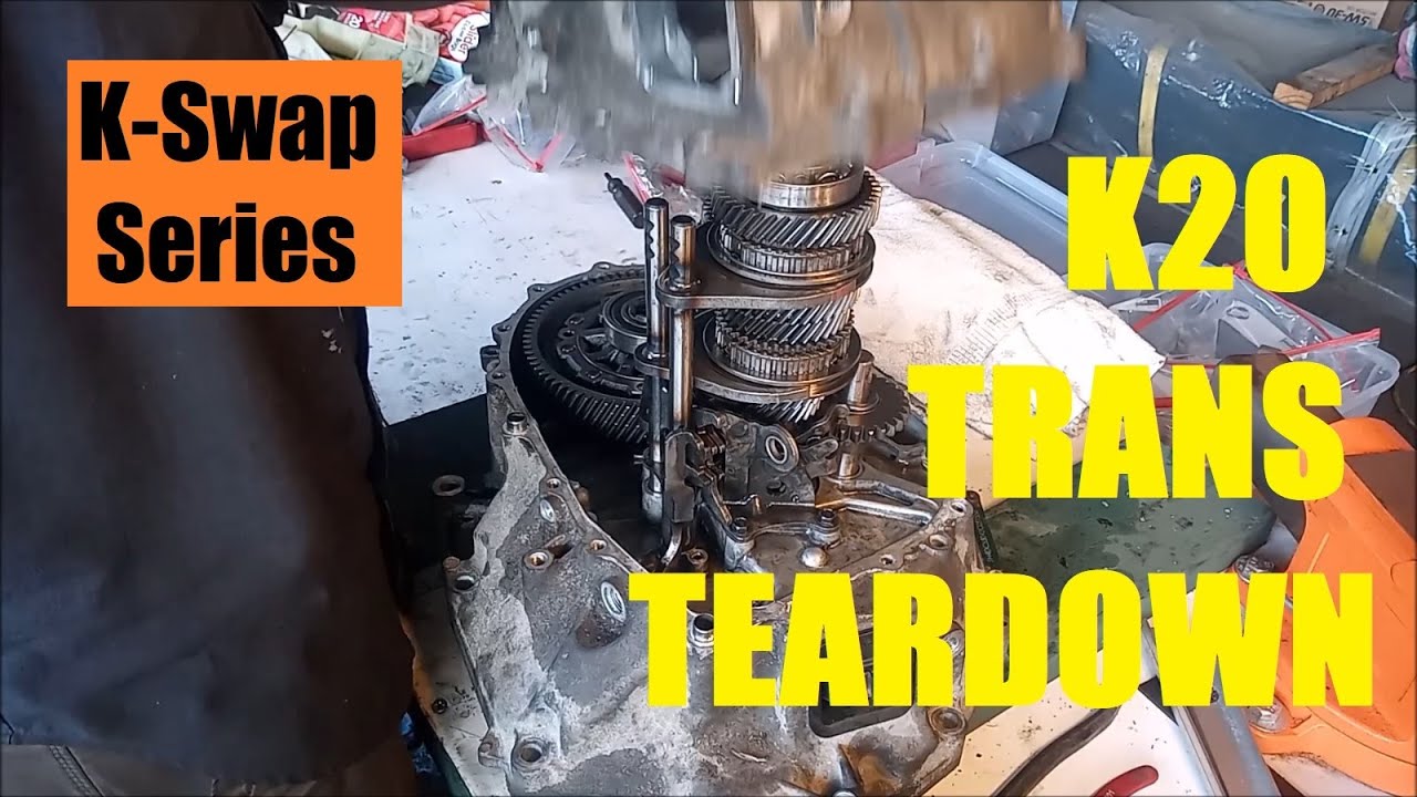 Transmission Complete Teardown - Honda K20 Acura RSX K-Swap - How to Disassemble the Transmission