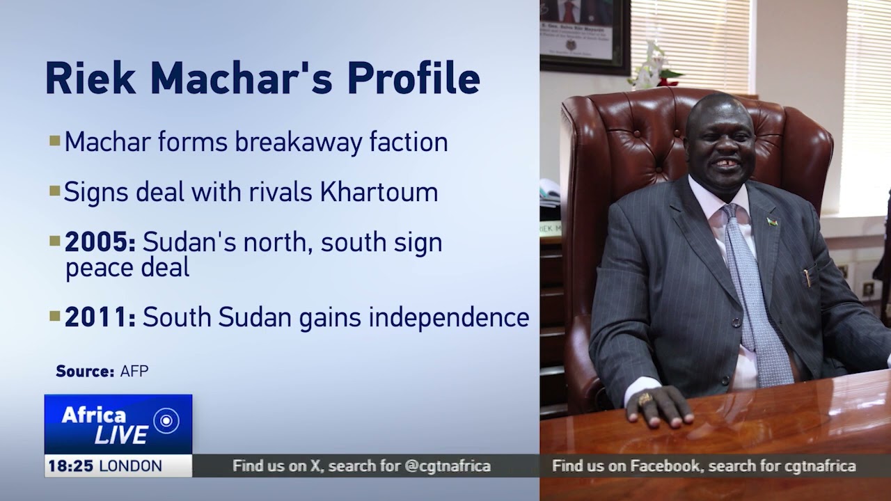Riek Machar profiled