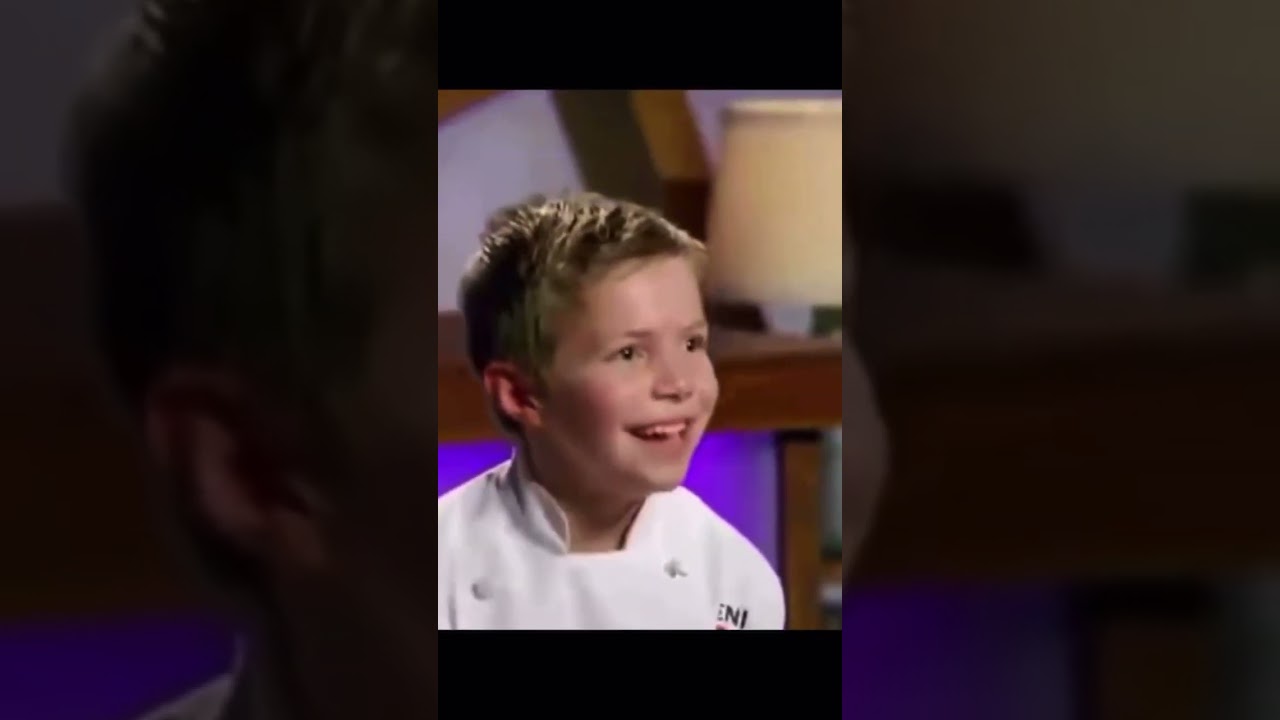 Gordon Ramsay Licks Plate in Master Chef Kids