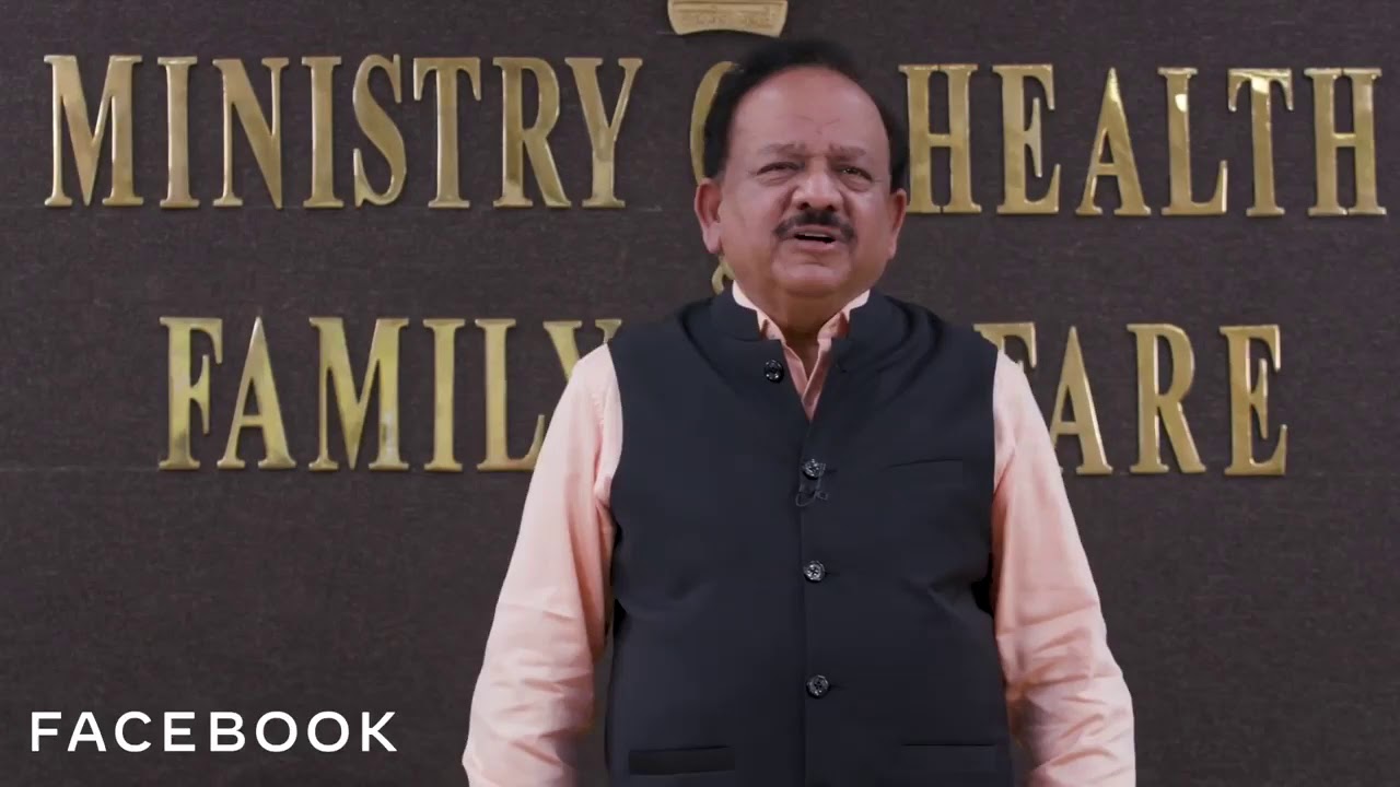 Message of Union Health Minister Dr Harsh Vardhan on COVID19 Pandemic