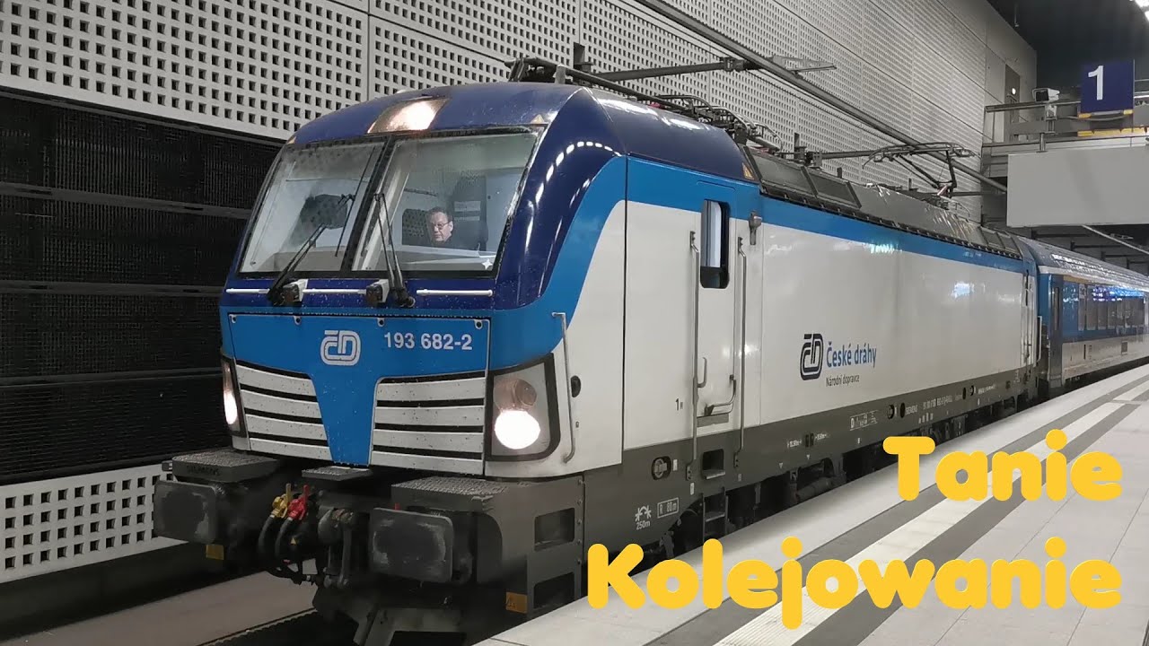 EC 175 Berliner Flensburg -  Praha Hlavní Nádraží na stacji Berlin Hauptbahnhof Tanie Kolejowanie
