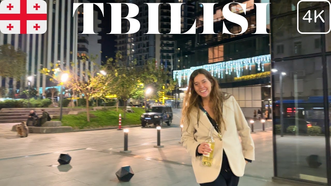 【4K】Night Walking In Tbilisi - Kingdom Of Georgia 🇬🇪