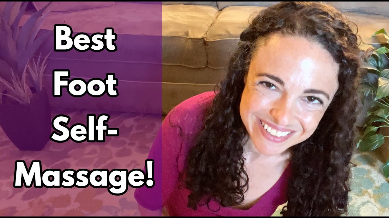 7 Minutes to Happy Feet || Foot Self-Massage with a Ball