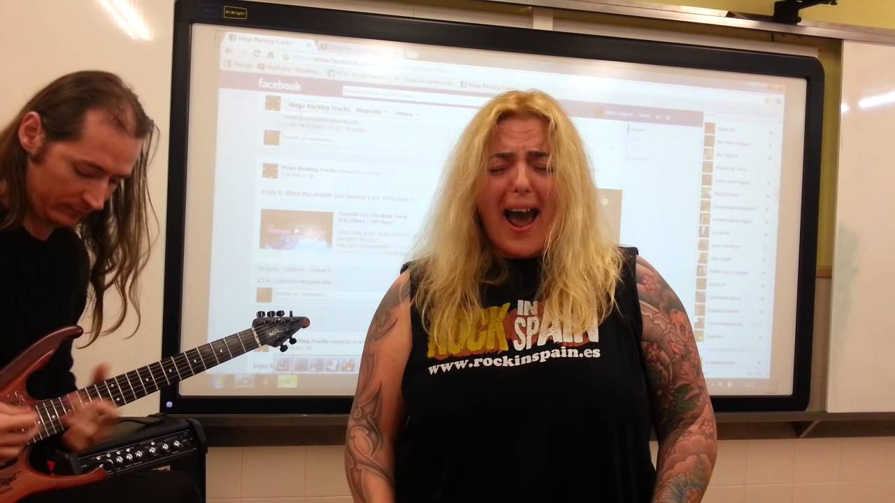 Promo Heavy Rock School. Clases de canto con Elisa C. Martin