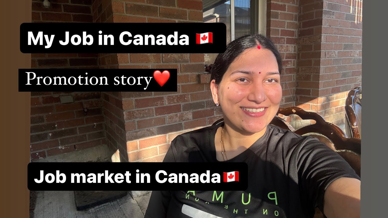 My job in Canada🇨🇦| Job market in 2024🇨🇦| Promotion story🤞 #nikkisworld