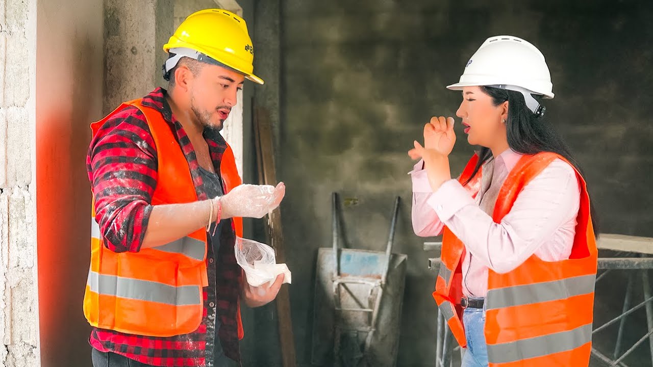Albañil conquista el corazón de la ingeniera por accidente