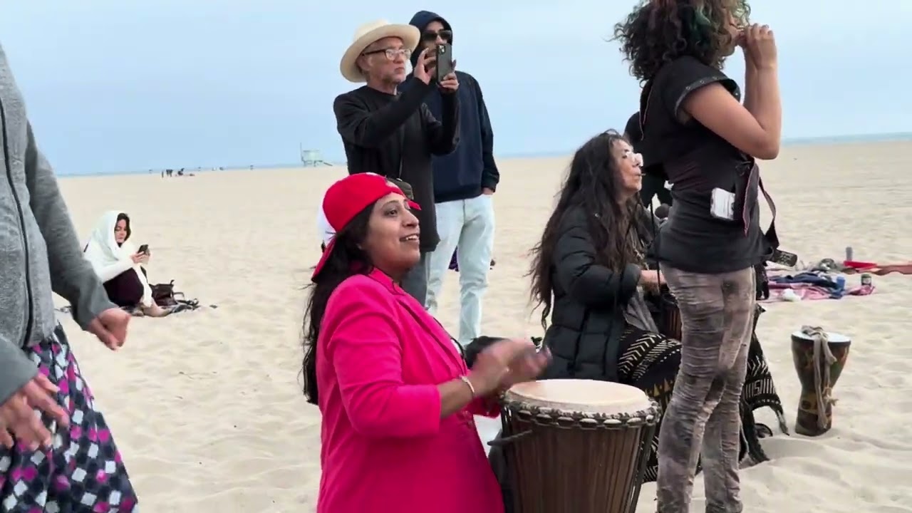 Venice beach drum circle 6/8/2025