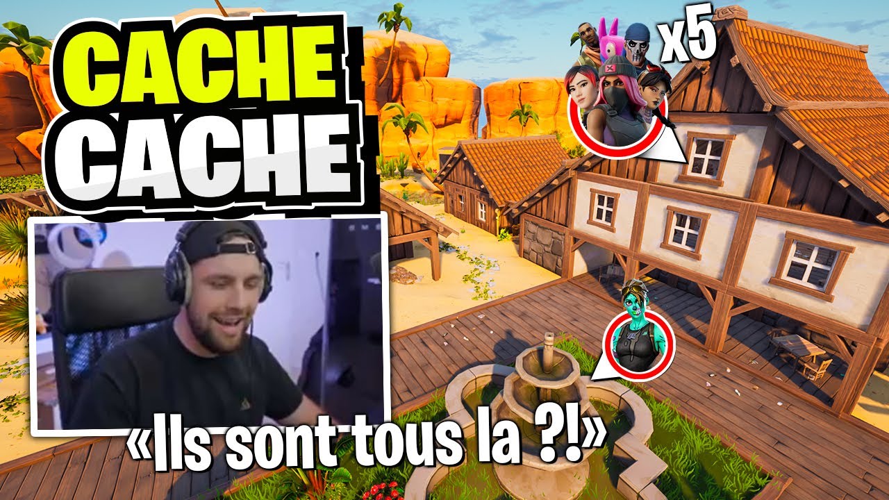 Je trouve tout le monde en un temps record sur ce Cache Cache !